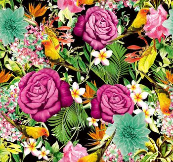 465618-潮流大牌植物花卉