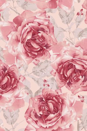 玫瑰印花华亿平台图片