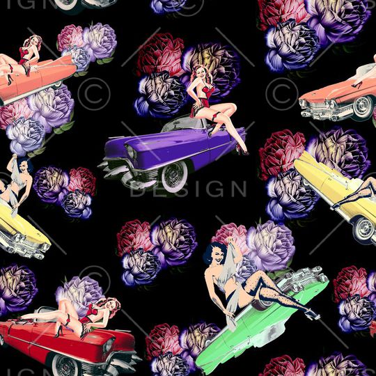 美女印花华亿平台图片