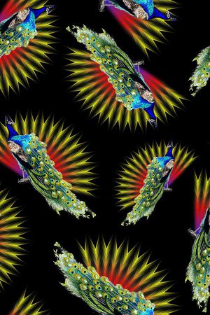 动物印花华亿平台图片