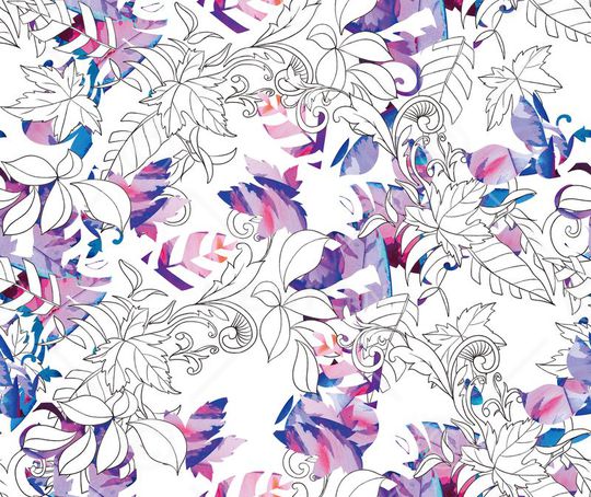 流行时尚印花华亿平台图片