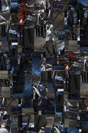 复古印花华亿平台图片