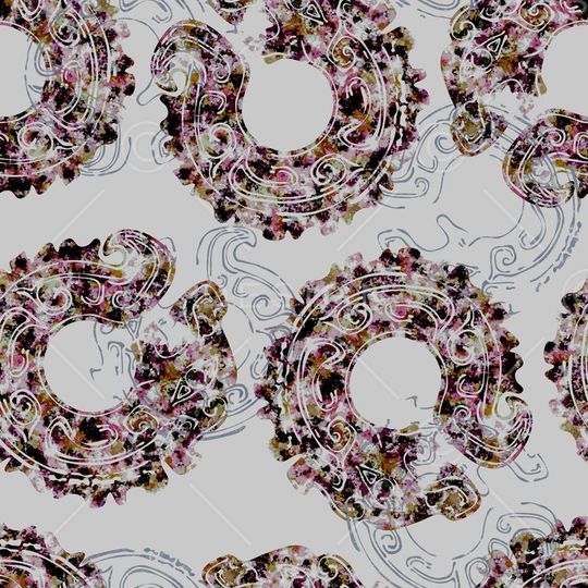 中国风印花华亿平台图片