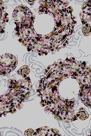 中国风印花华亿平台图片