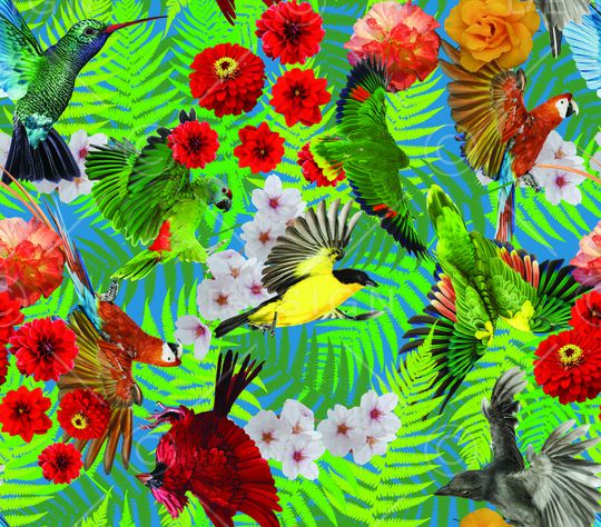 黄叶 绿叶 深绿印花华亿平台图片