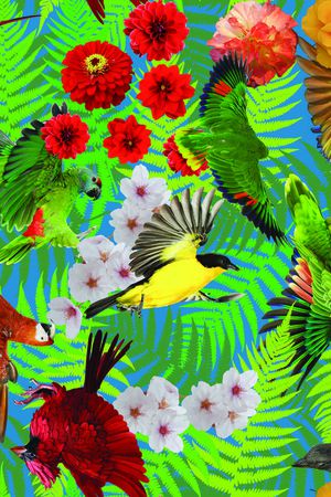 黄叶 绿叶 深绿印花华亿平台图片