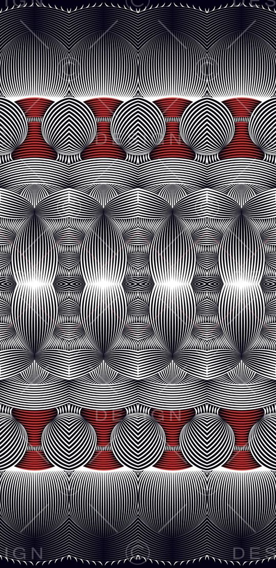 几何印花华亿平台图片