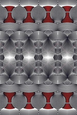 几何印花华亿平台图片