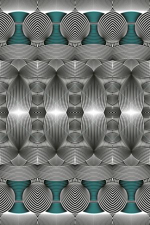 条纹印花华亿平台图片