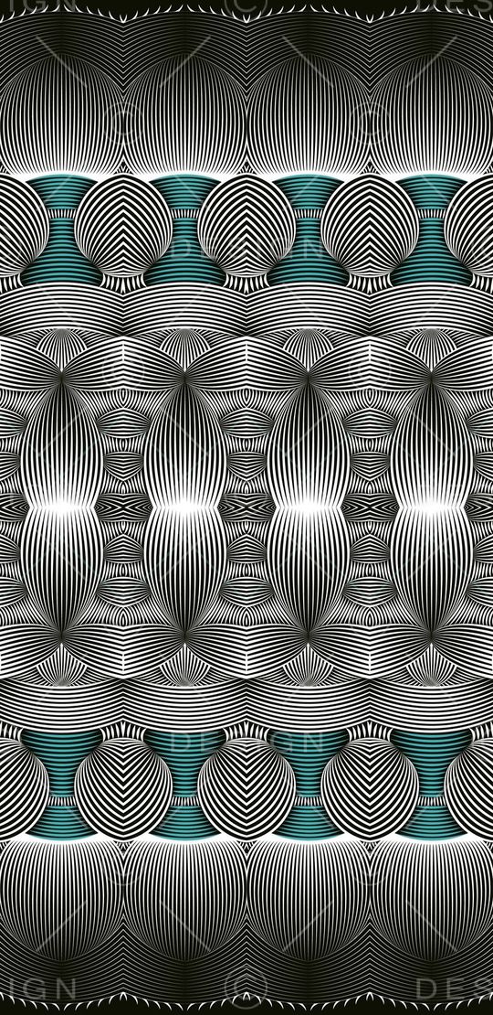 条纹印花华亿平台图片