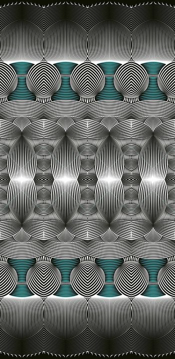 465933-时尚条纹撞色现代印花秋冬华亿平台