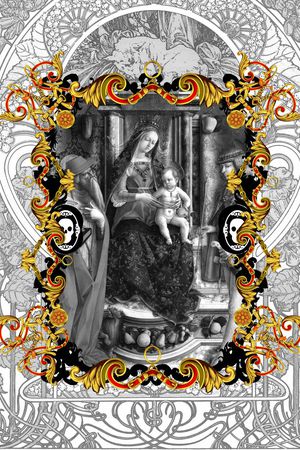 潮流时尚印花华亿平台图片