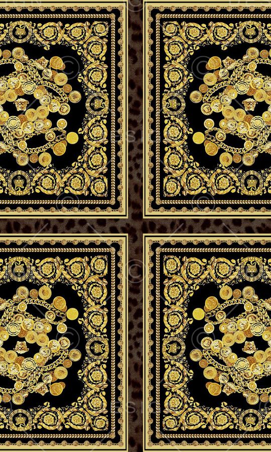 复古欧式花纹印花华亿平台图片