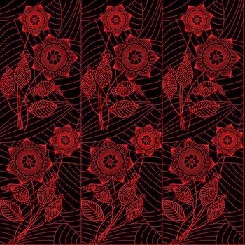 线条印花华亿平台图片