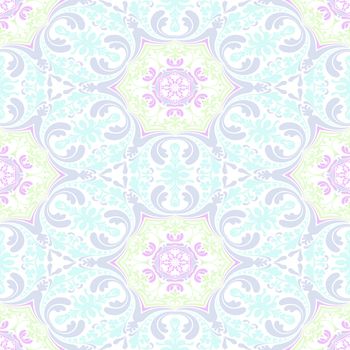 465990-民族风 贵气花纹 家纺丝巾