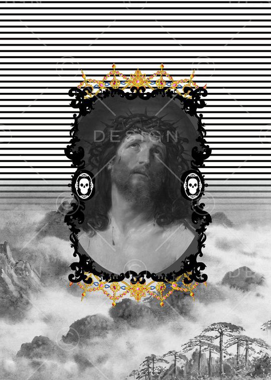 时尚大牌印花华亿平台图片