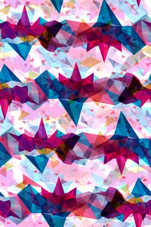 抽象印花华亿平台图片