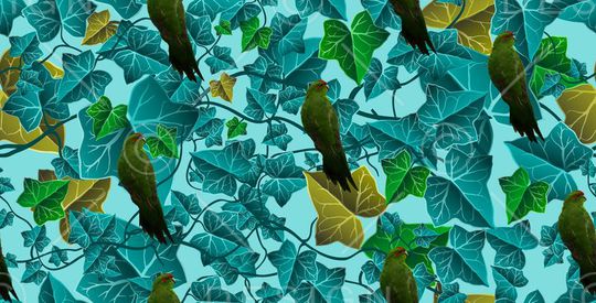 叶片印花华亿平台图片