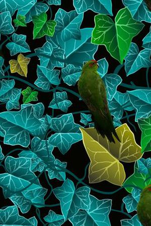 叶片印花华亿平台图片