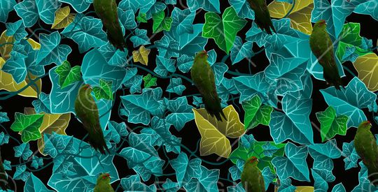 叶片印花华亿平台图片