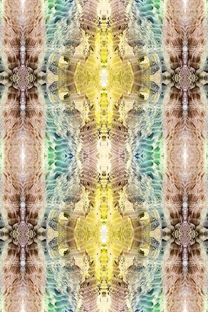 抽象图案印花华亿平台图片