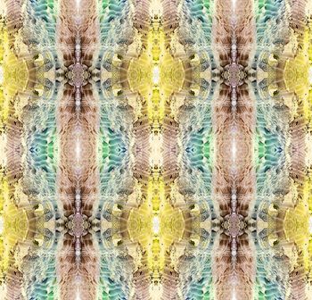 抽象图案印花华亿平台图片