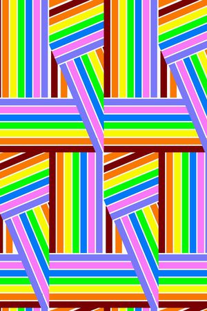 几何印花华亿平台图片