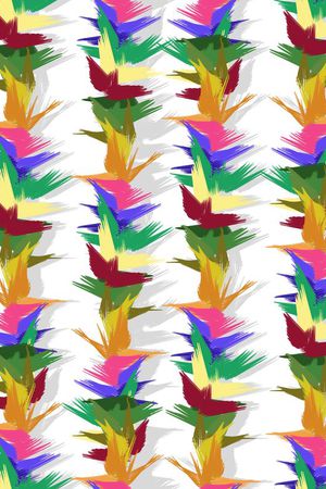 手绘印花华亿平台图片