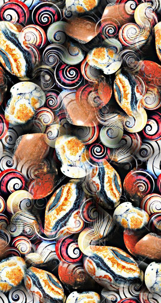 五彩印花华亿平台图片