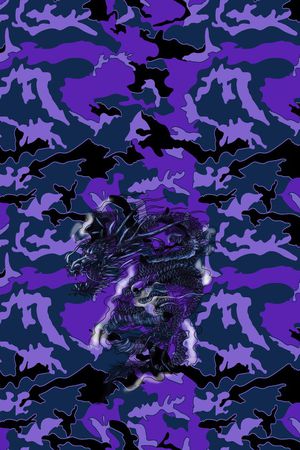 中国风印花华亿平台图片