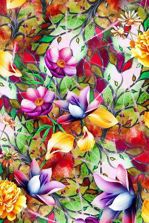 时尚印花华亿平台图片