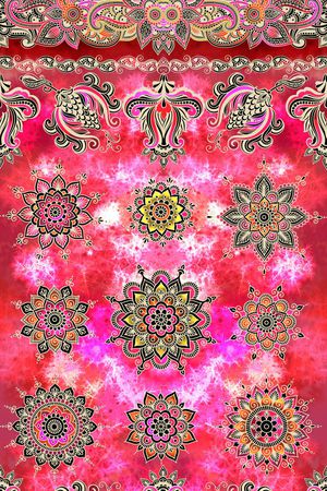 民族风印花华亿平台图片