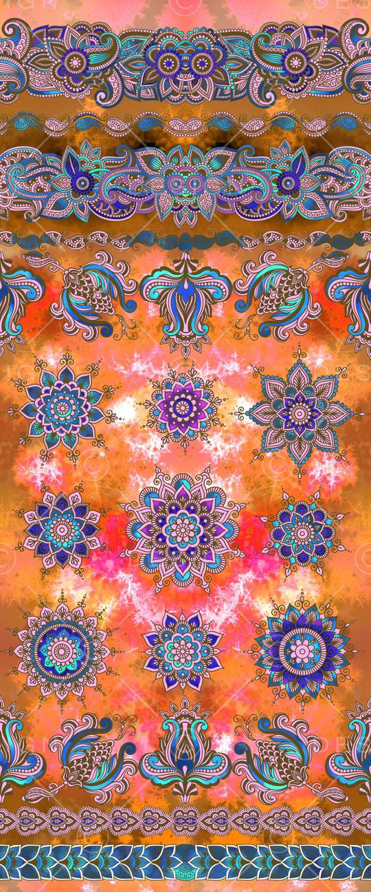 民族风印花华亿平台图片