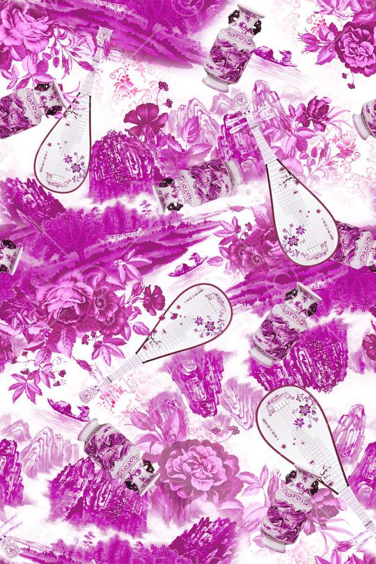 瓷器印花华亿平台图片