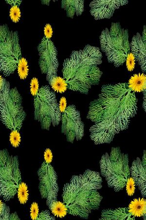 俏皮菊花印花华亿平台图片