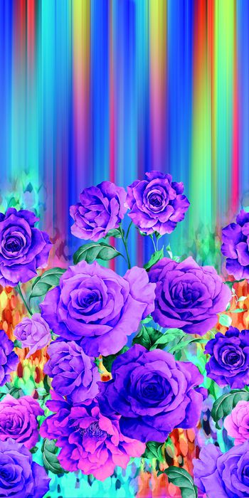 466303-时尚定位手绘牡丹花