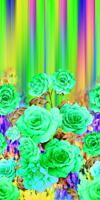 466305-时尚定位手绘牡丹花