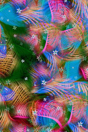 写意田园印花华亿平台图片