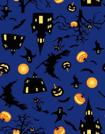 466345-万圣节男童印花