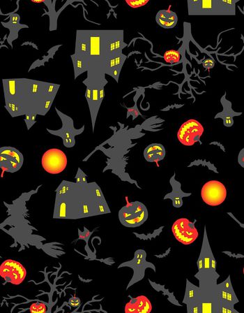 466346-万圣节男童印花