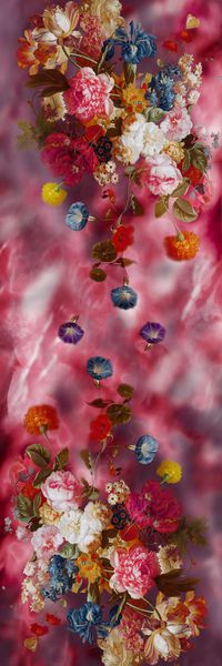 丝巾 长巾印花华亿平台图片