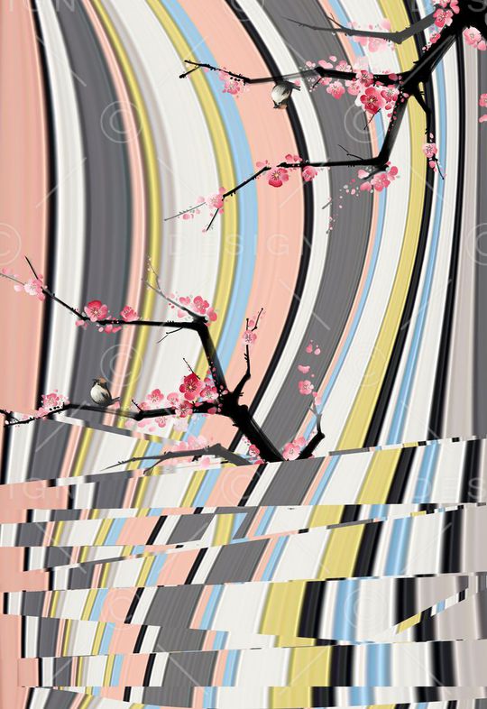 潮流时尚印花华亿平台图片