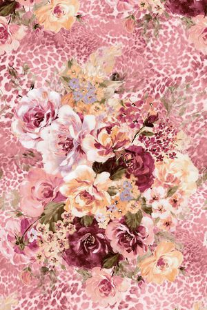 豹纹印花华亿平台图片