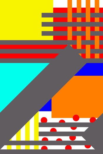 466753-时尚大气多彩几何条纹混搭1