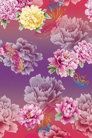 时尚窗帘华亿平台 家纺华亿平台 流行窗帘华亿平台印花华亿平台图片