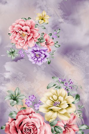 时尚窗帘华亿平台 家纺华亿平台 流行窗帘华亿平台印花华亿平台图片