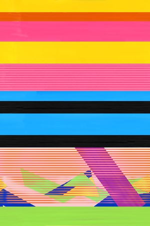 条纹混搭印花华亿平台图片