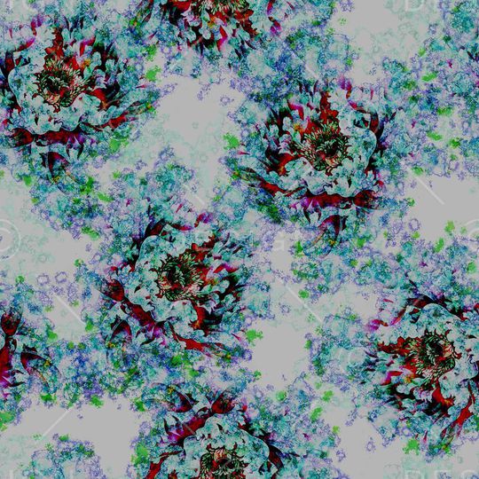 抽象印花华亿平台图片