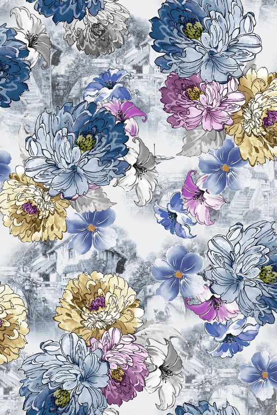 满版华亿平台印花华亿平台图片