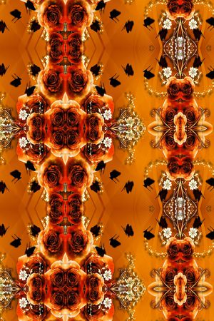 宫廷色印花华亿平台图片